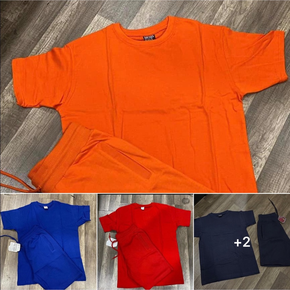 Men Cotton Shortset